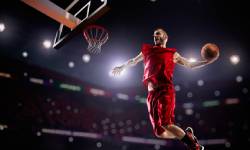 Звуки баскетбола: попадание в кольцо